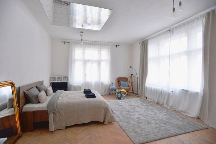 Airy & Bright Flat in Dejvice by Prague Castle