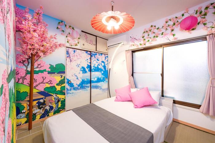 A 3rooms MAX8people 6min Shinjuku 11min Shibuya 12min walk Ikebukuro LEON RESORT IKEBUKURO traditional Japanese room 池袋 最大8名