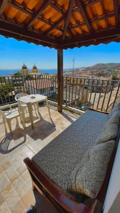 Terraço com linda vista no centro de São Thomé