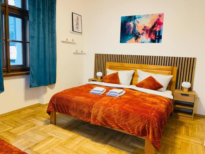Stylový apartmán u Velkého náměstí 2, Wi-Fi, vana