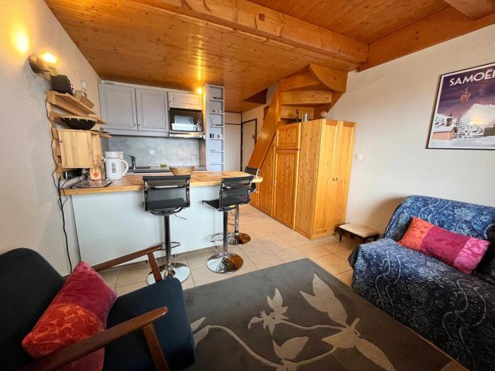Appartement charmant avec balcon et casier à ski à Samoëns - FR-1-624-89