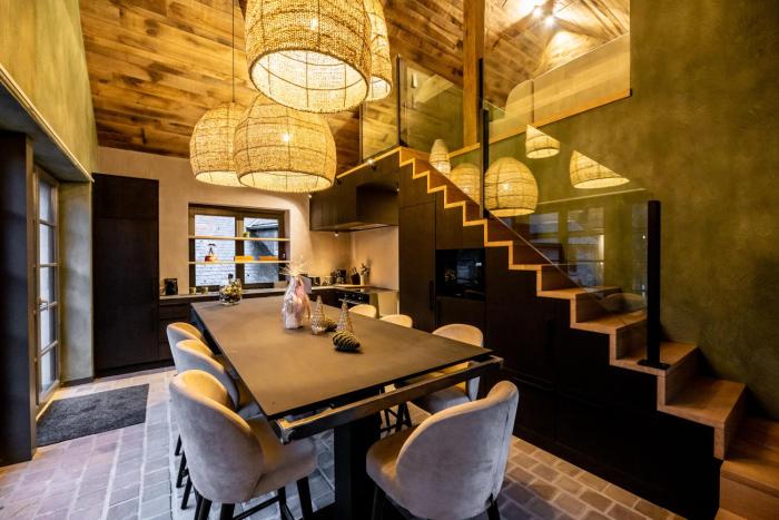 Maison Oscar - gîte 8 personnes dans le centre de Durbuy