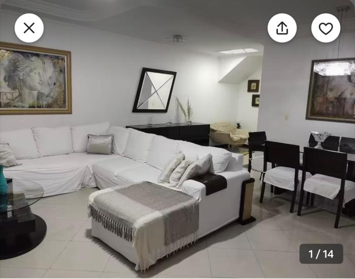 Casa confortável 3 suítes em Santos