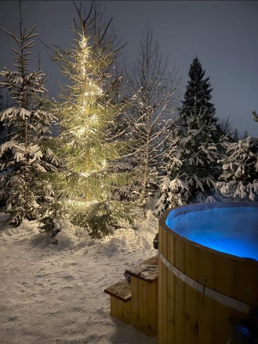 Góralska Chata przy Dolinie Chochołowskiej - gorąca balia