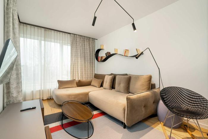 Prestiżowe Apartamenty w Poznaniu z Sypialnią i Parkingiem by Noclegi Renters