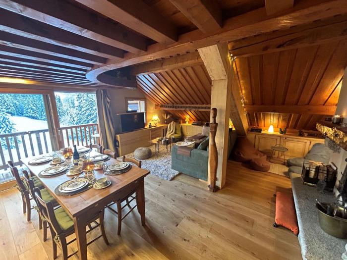 Appartement 3 pièces avec mezzanine pour 7 pers., proche pistes, Méribel, parking et confort - FR-1-180-643