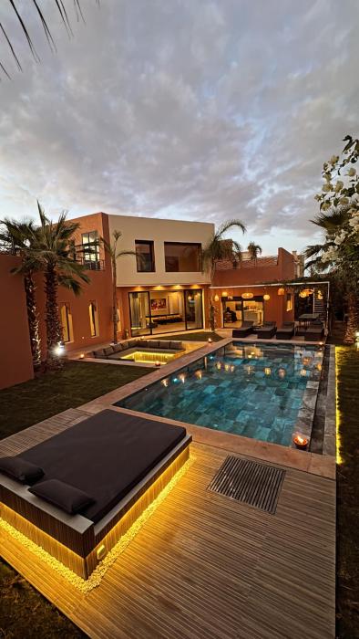 Villa M Piscine chauffée, Hammam sans vis à vis