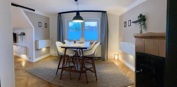 Ferienwohnung Soltau Parkplatz, Dachterrasse, Klimaanlage, 5 Gäste