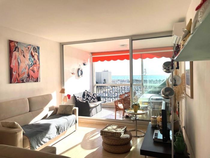 La Grande Motte: Appart 2 pers, Clim, Parking - FR-1-790-33