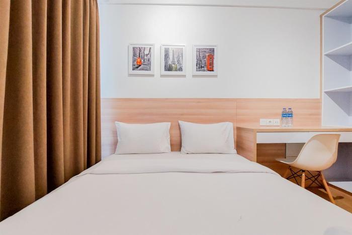 Elegant Studio at Sky House BSD Apartment near AEON Mall By Travelio