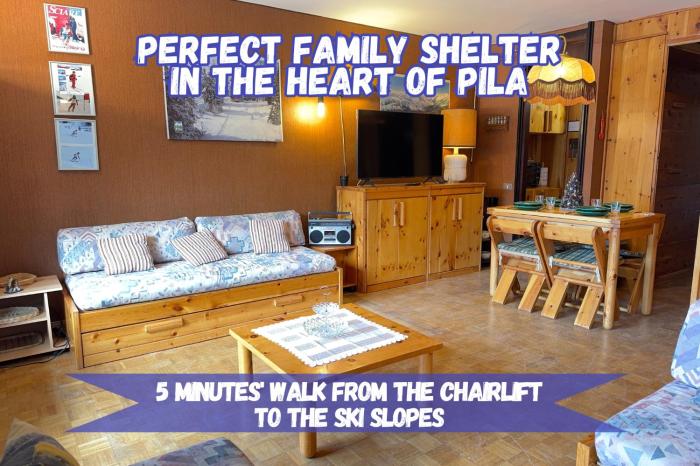 Family Chalet in Pila, Comfort and Fun