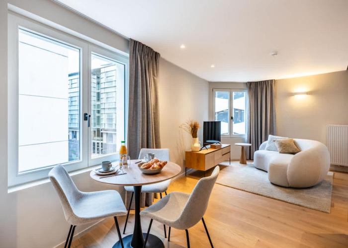 Stylish Duplex Studio with Premium Materials in Ghent City Center