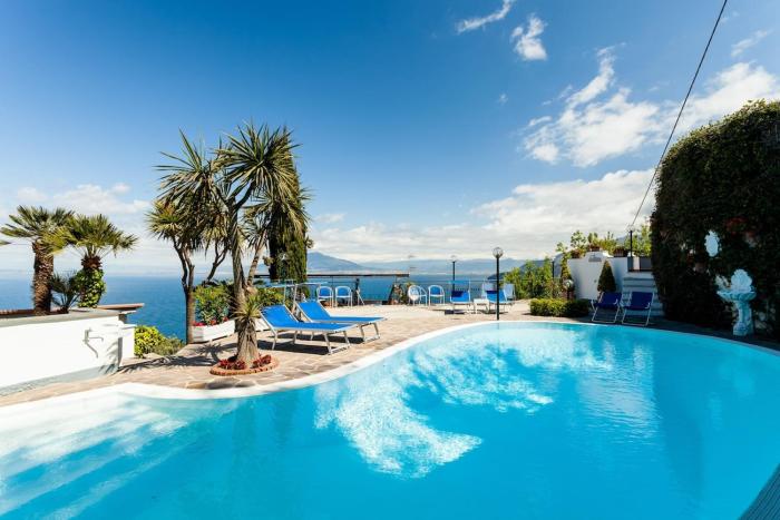 Villa Angela with private pool and sea view