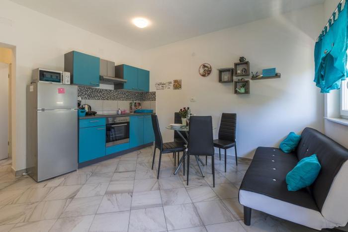 Hundefreundliches Apartment mit BBQ, privatem Balkon und nur 700 Meter zum Strand