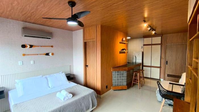 Lindo Studio Completo Na Barra com Piscina no Rooftop do EDF, Próximo ao Porto da Barra