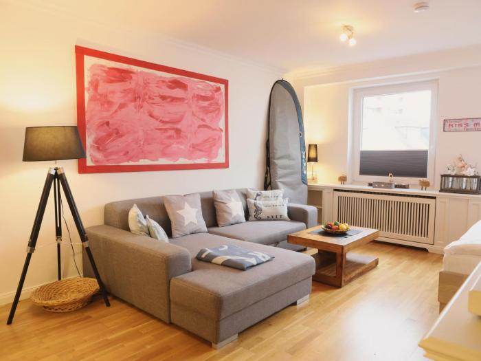 Erleben Sie Ihren Urlaub im zentral gelegenen Apartmenthaus „Strandburg im Herzen von Westerland