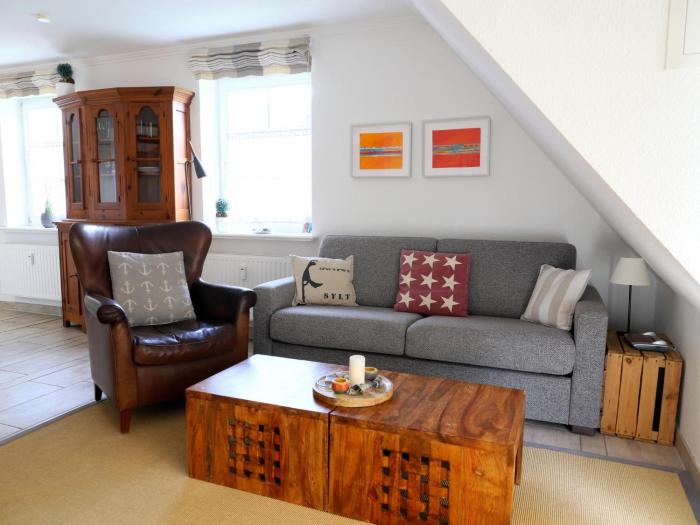 Neuerbautes Haus im Friesenstil. Moderne 2-Zimmer-Appartements mit Balkon für bis zu 4 Personen