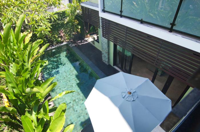 Villa Uma Sari - 2BDR, Private Pool and Sunset Rooftop, Quiet and Central