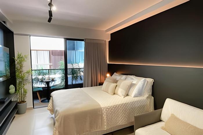 Studio a Beira Mar Beach Haus para 3 pessoas, Bessa Jardim Oceania, João Pessoa