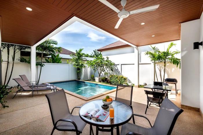 West facing 3br Boutique Pool Villa