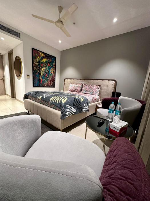 High Rise Brand New Turkish Studio with Patio - 10th Floor