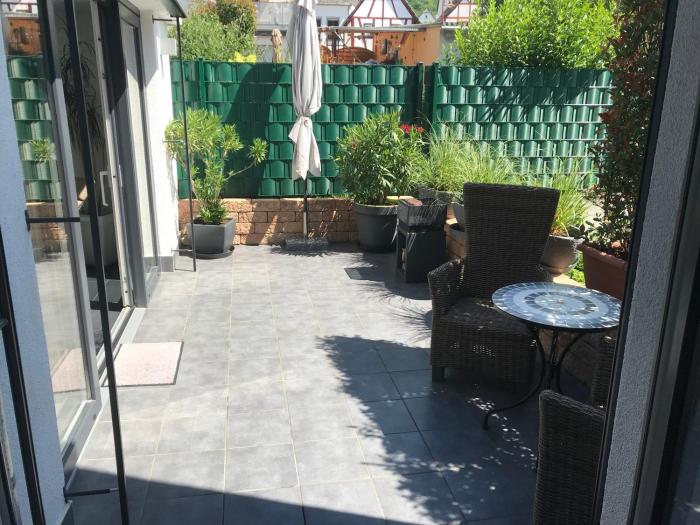 schöne Ferienwohnung mit Terasse