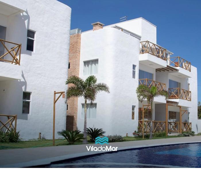 Apartamento mobiliado à beira mar- conforto e paz- Condomínio Vila do Mar- Macapá-PI