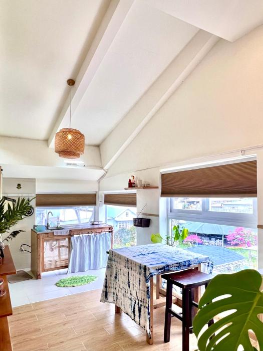 Studio gồm bếp 1 phòng ngủ