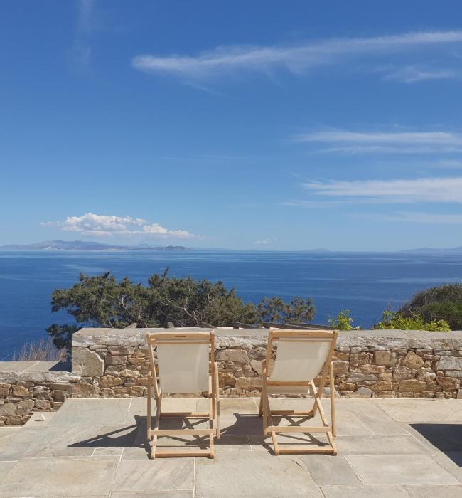 Holiday home in Sifnos with panoramic sea view