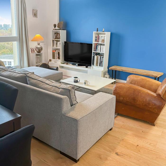 Spacieux, Wi-Fi, à 2 min à pied du Lac de Créteil