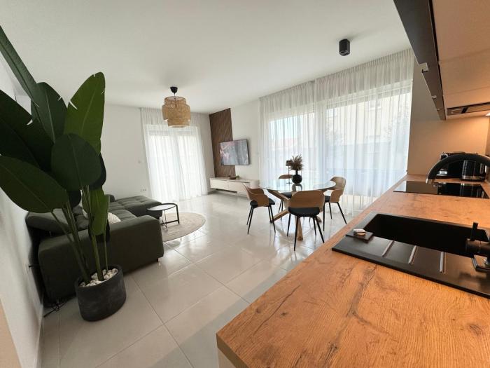 Divina V 150 meters from the beach