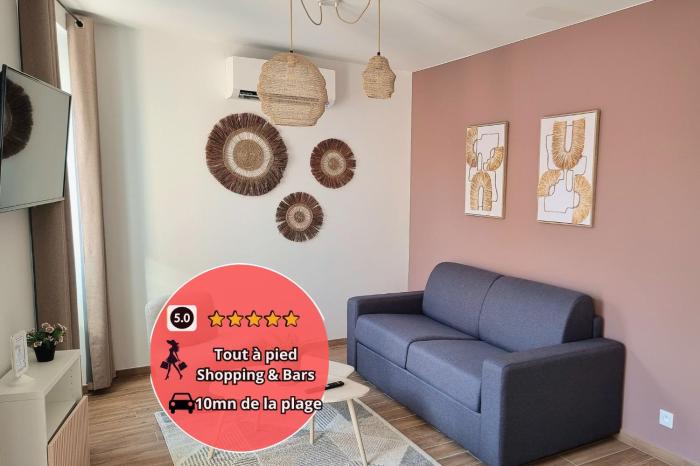 SWEET Neuf - Climatisé - Balcon - Centre ville