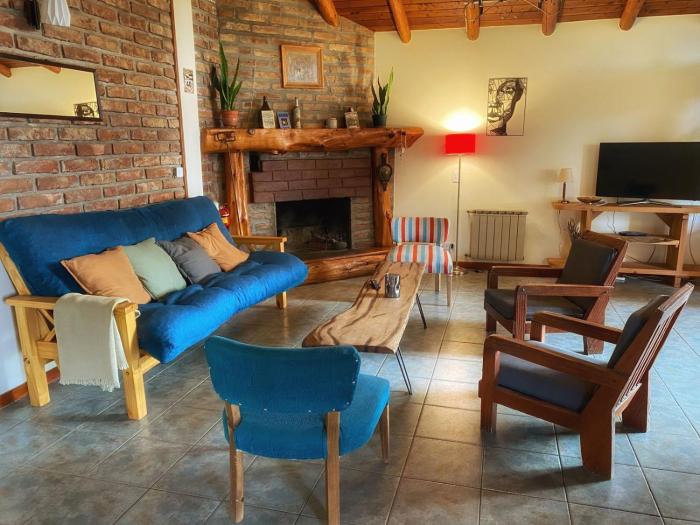 Casa familiar de 3 habitaciones y chimenea