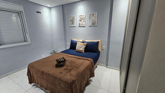 Apartamento Praia Aparecida para até 6 pessoas