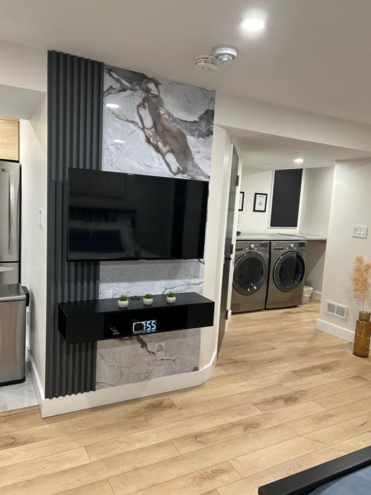 Luxurious modern basement apartment