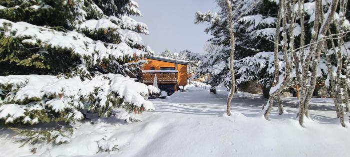 Chalet La Cora classé 4 étoiles pied des pistes Font-Romeu P2000, box WIFI