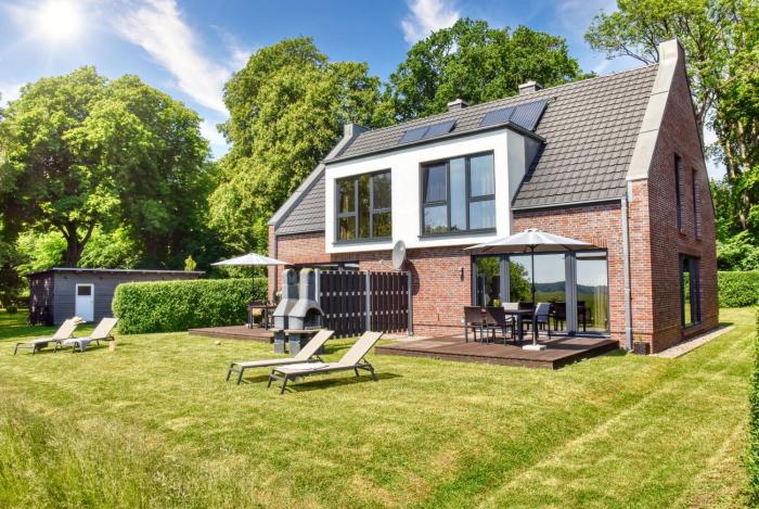 Ferienhaus Backsteinquartier C mit Sauna, Kamin & Wasserblick