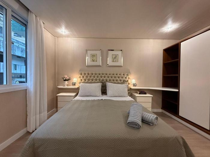 VM01- 2 Quartos| Pé na Areia| Churrasqueira| Wi-Fi