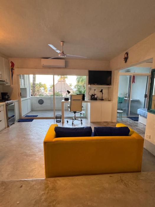 Beach front beautiful one bedroom Condo