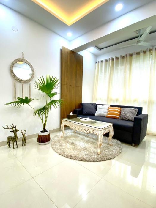 Dream house-1 BHK Apartment in Siolim with party Pool