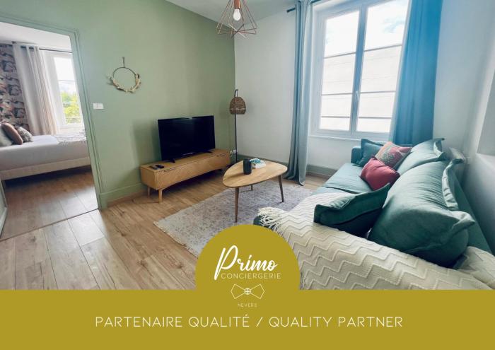 "Le Charleville", Superbe appartement, gare de Nevers, service premium by PRIMO C0NCIERGERIE
