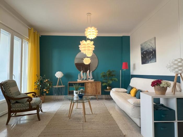 Terrace and view onNice city