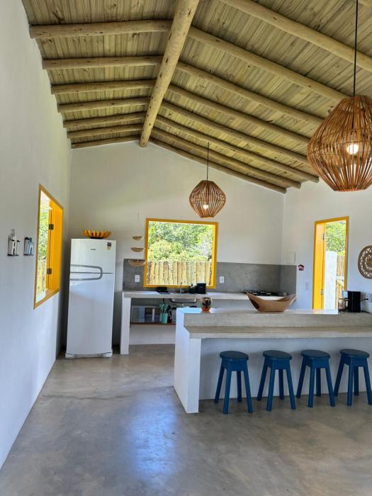 Casa da Porta Amarela - Xandó, Caraíva 180m da praia