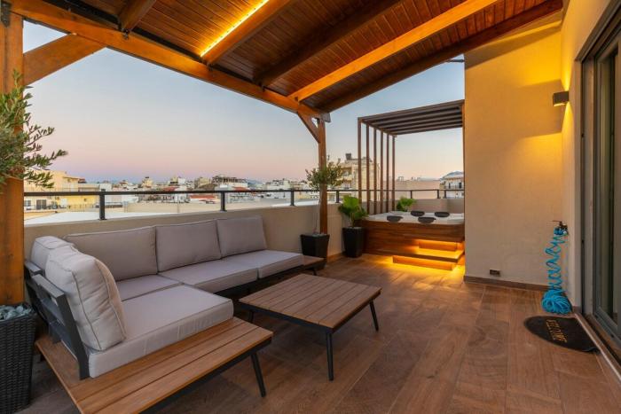 Isola modern loft -private jacuzzi