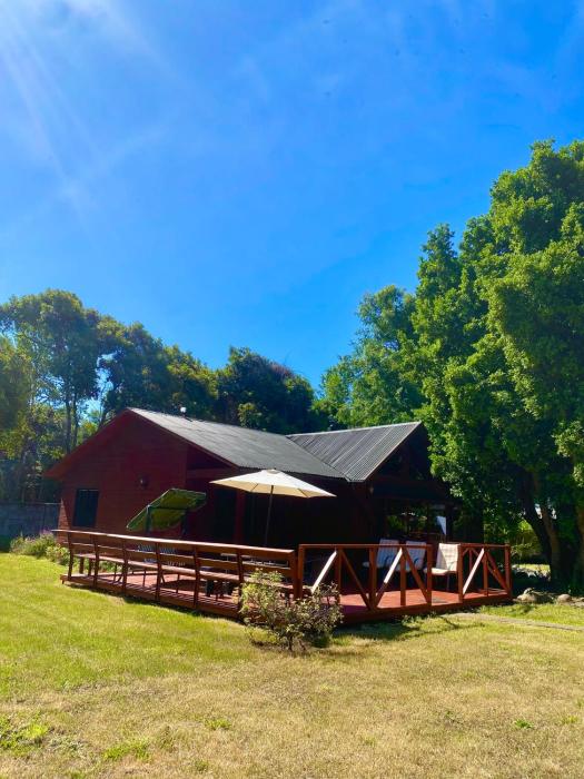 Casa 1 de relajo con áreas verdes