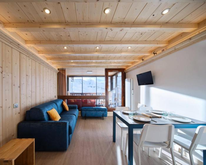 Résidence Serac - VAL THORENS location: studio cabine en haut de la station MAE-9080