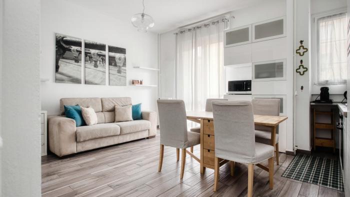 Stylish Flat Near San Siro - Metro WiFi & AC