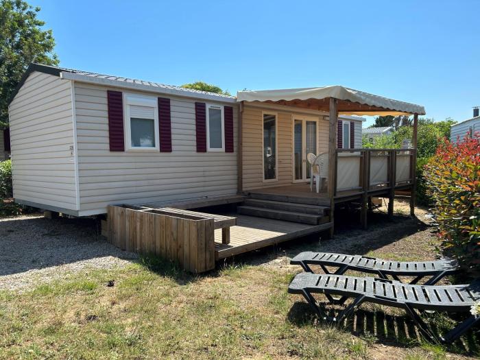 VM-Mobile Home 3 ch, 2 sdb, Convivialité, détente et confort, en famille ou entre amis