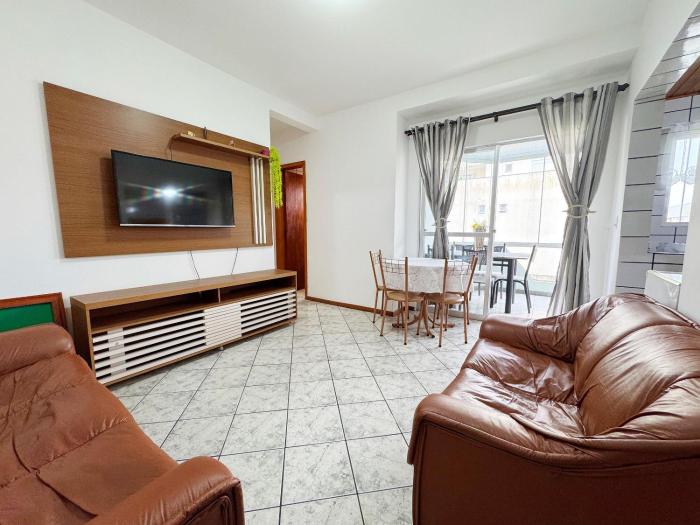 Apartamento, Ar, Churrasqueira a 800m mar -CNO201