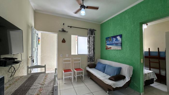 Apartamento aconchegante c Wi-Fi na Praia do Sape